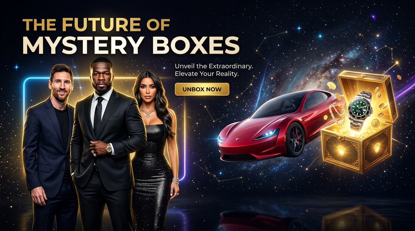 The Future of Mystery Boxes - Messi, 50 Cent, Kim Kardashian